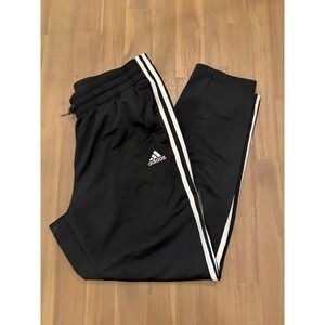 Adidas Primegreen Black Track Pants Mens Size L Athletic Joggers